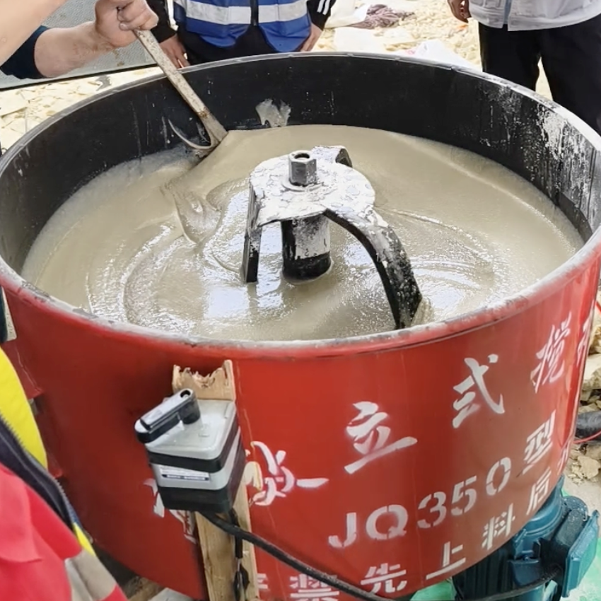 湘乡汽轮机余热压缩机导热油设备底座耐高温环氧树脂灌浆料